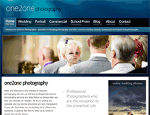 Tablet Screenshot of one2onephotography.co.uk